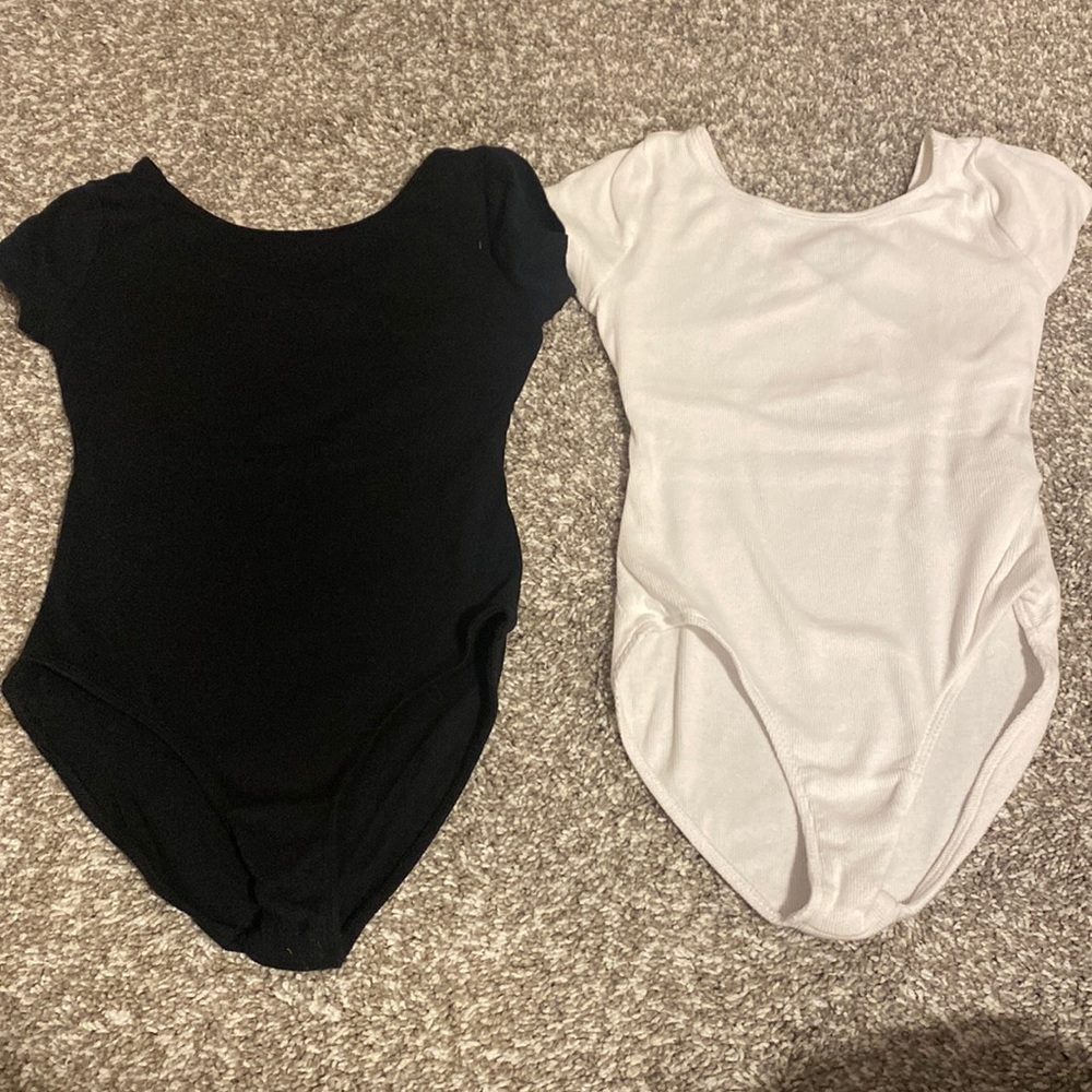 Girls short sleeve body suits